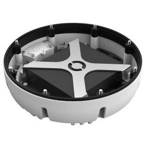 Poynting BRKT-76 Stainless Steel large Router Mounting Bracket for the SWIRL antennas, compatible with Peplink routers